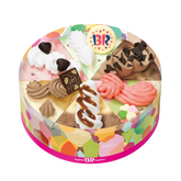 6色調色盤 冰淇淋蛋糕