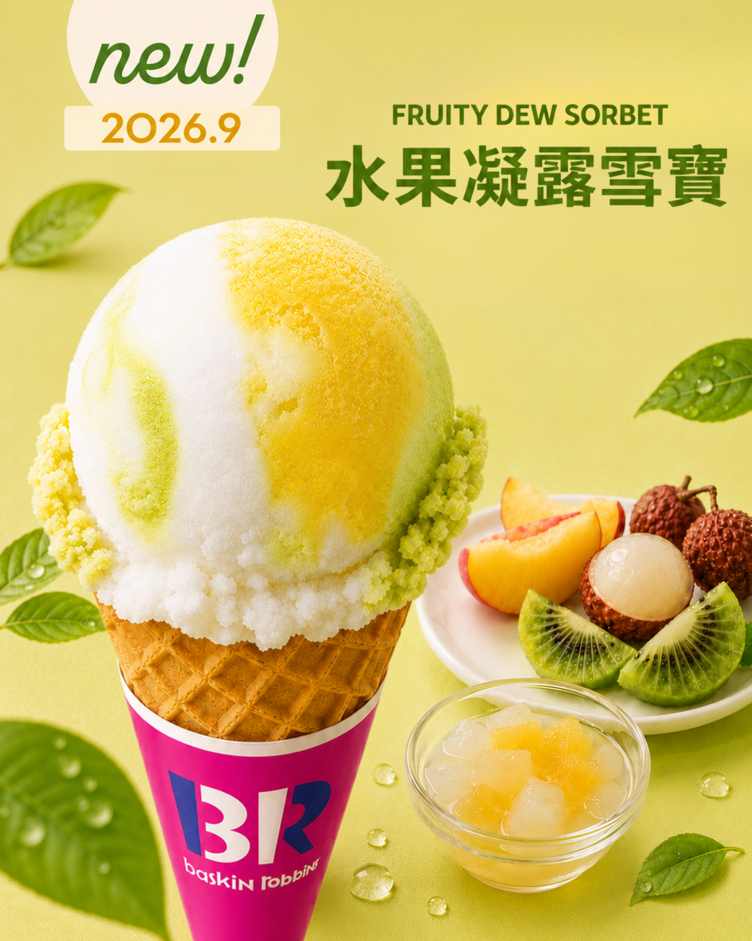 【本月推薦口味】水果凝露雪寶